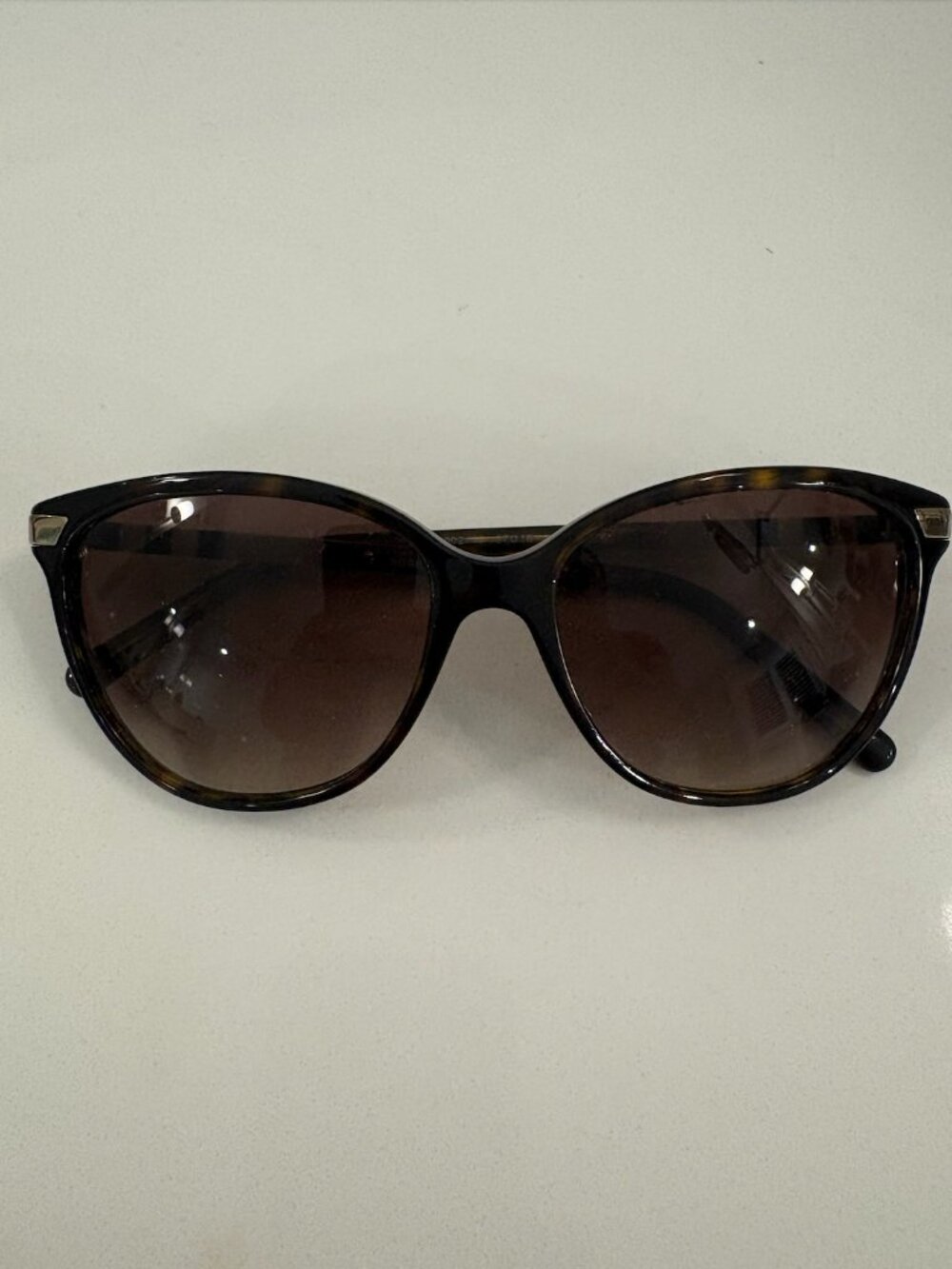 BURBERRY BE4216 Dark Havana Cat Eye Sunglasses